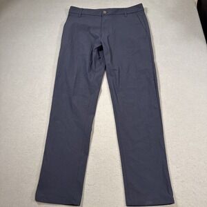 PANTS GOLF Lululemon  Mens 33x30 BLUE Commission Classic LM5985S WORK
